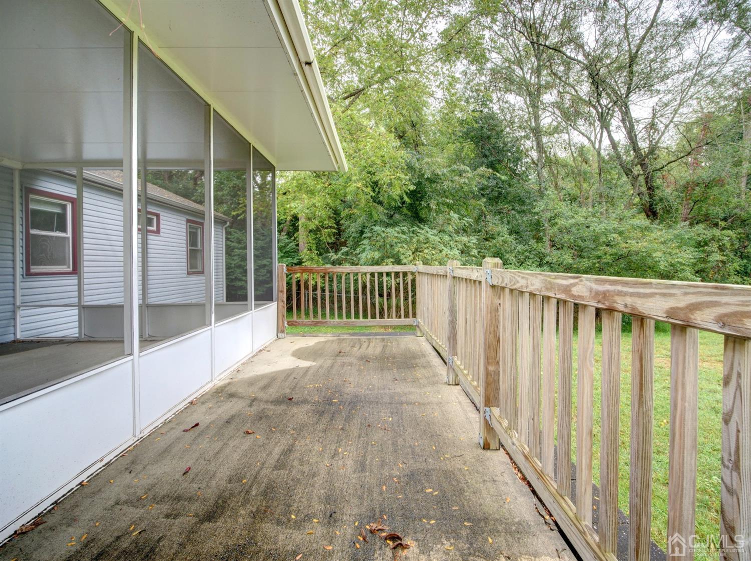 80 Pleasant Valley Road Old Bridge, NJ 08857 - Photo 13 of 15 a view of a balcony with wooden floor