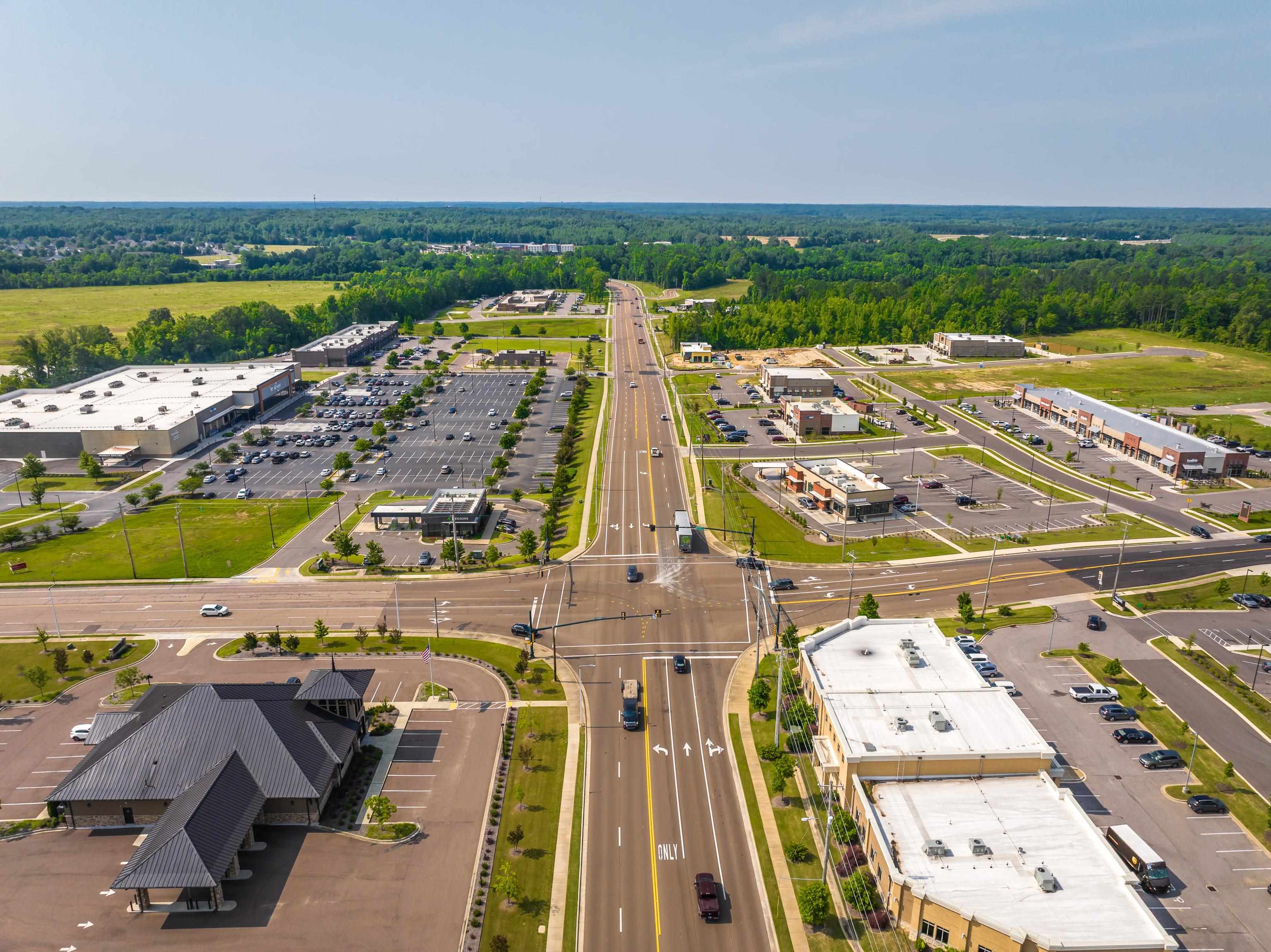 0 Airline Road Arlington, TN 38002 - Photo 18 of 19 aerial view of a city