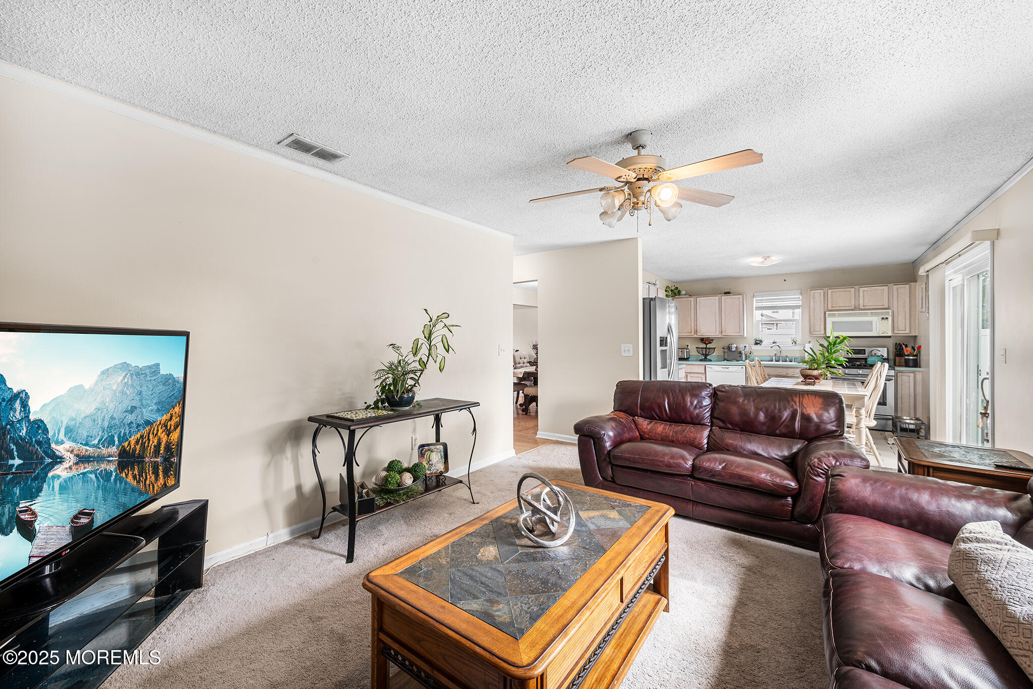 33 Bryce Canyon Road Howell, NJ 07731 - Photo 17 of 44 a living room with furniture a flat screen tv and a potted plant