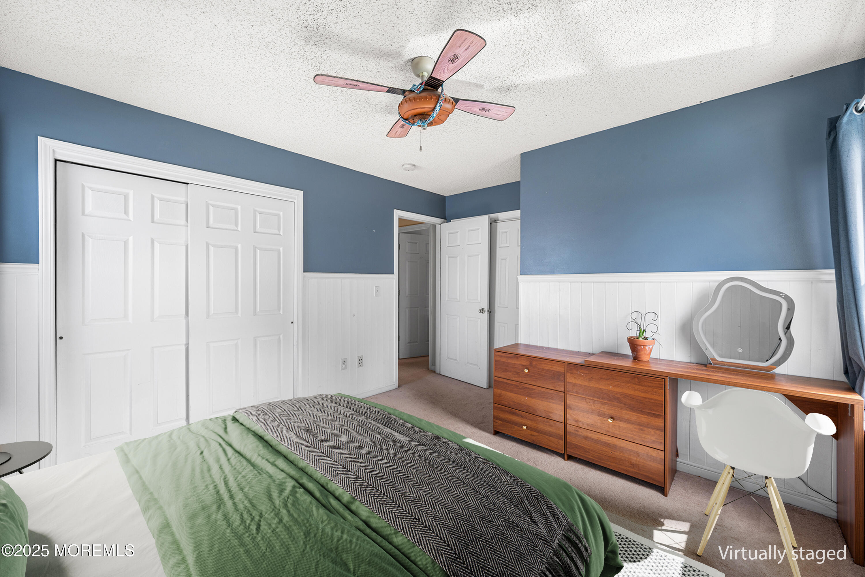 33 Bryce Canyon Road Howell, NJ 07731 - Photo 31 of 44 a bedroom with a bed and a chandelier