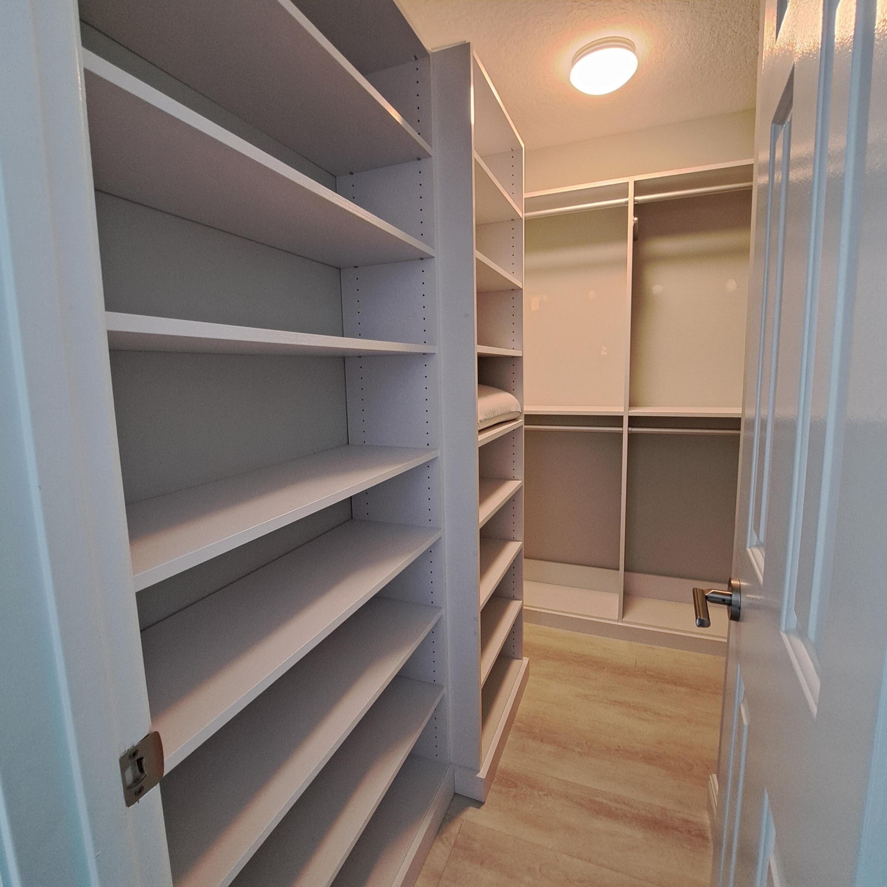 904 Ocean Dunes Circle Jupiter, FL 33477 - Photo 21 of 49 a view of an empty walk in closet