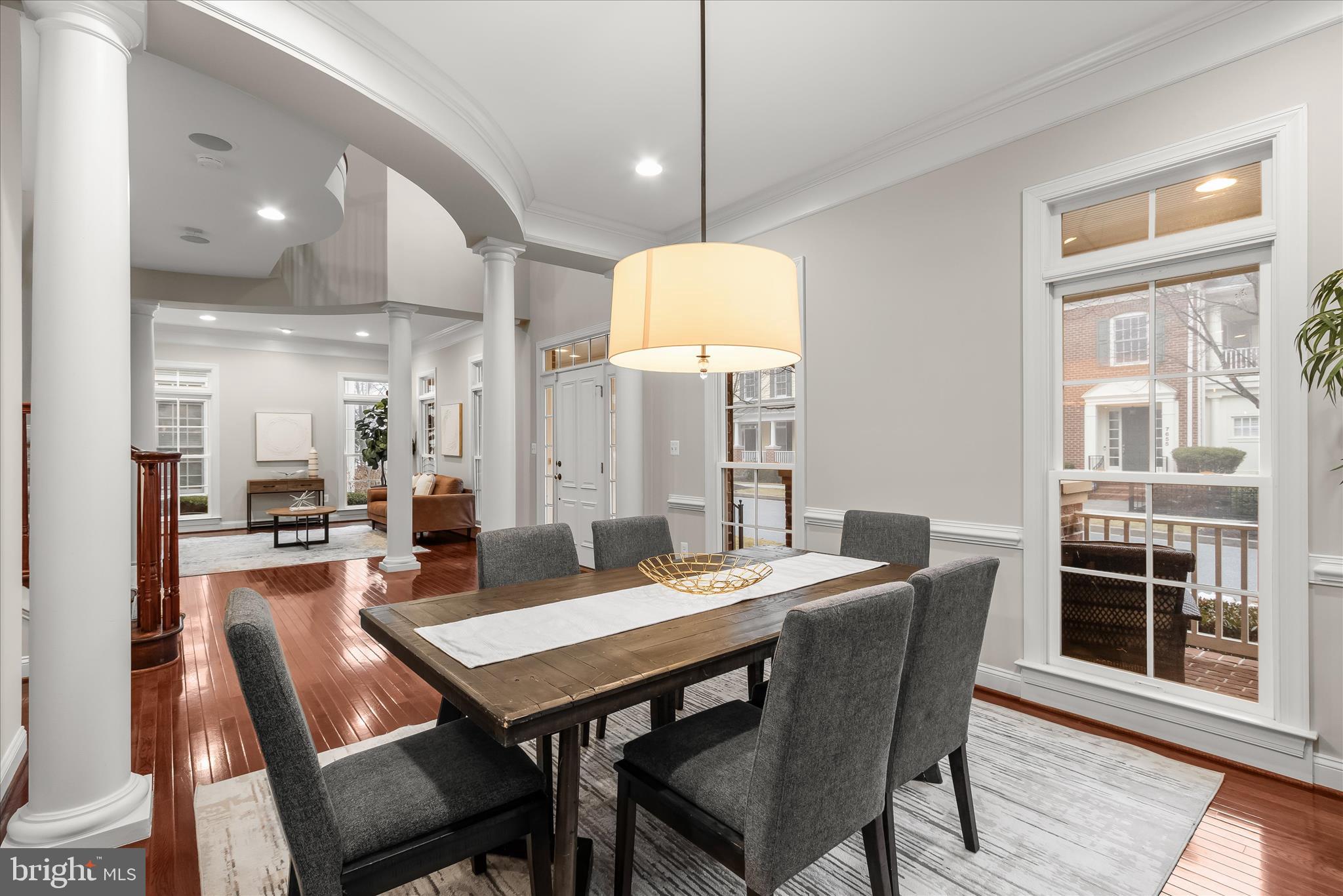 7650 Midtown Road Fulton, MD 20759 - Photo 8 of 76 a view of a dining room and livingroom view