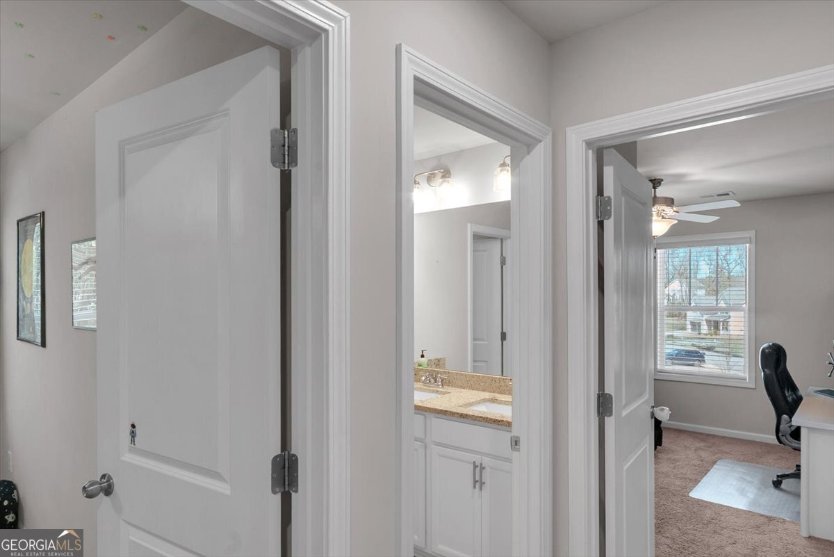 2099 Easterwood Court Decatur, GA 30032 - Photo 23 of 38 a view of a bathroom from the hallway