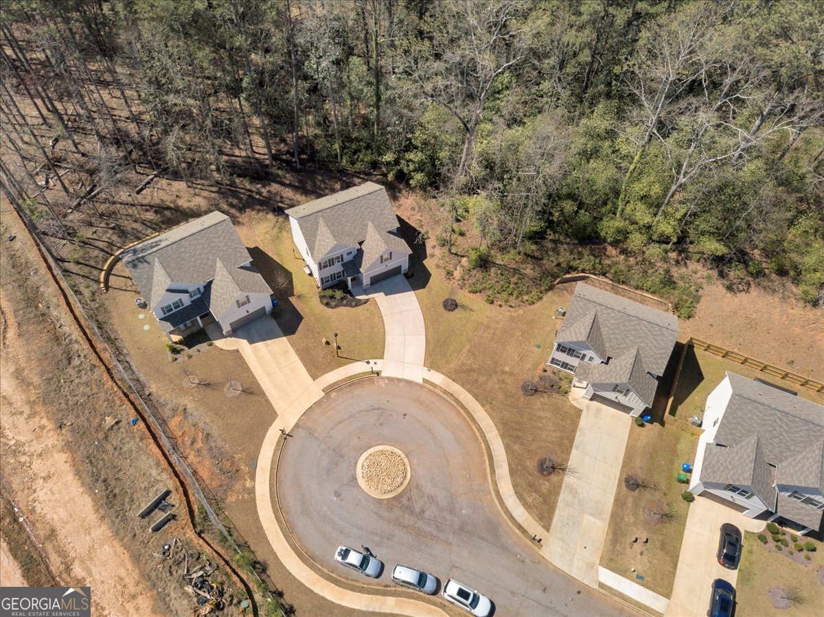2099 Easterwood Court Decatur, GA 30032 - Photo 35 of 38 an aerial view of a house with swimming pool
