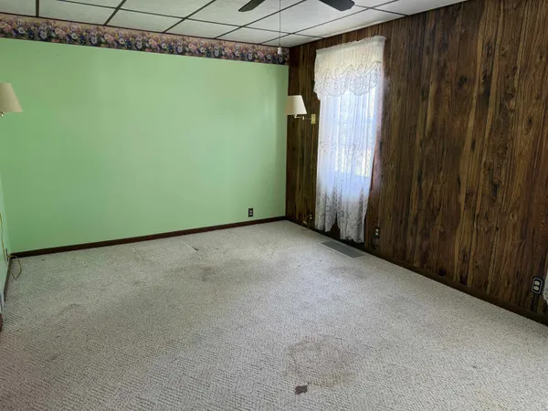 a room with storage and utility