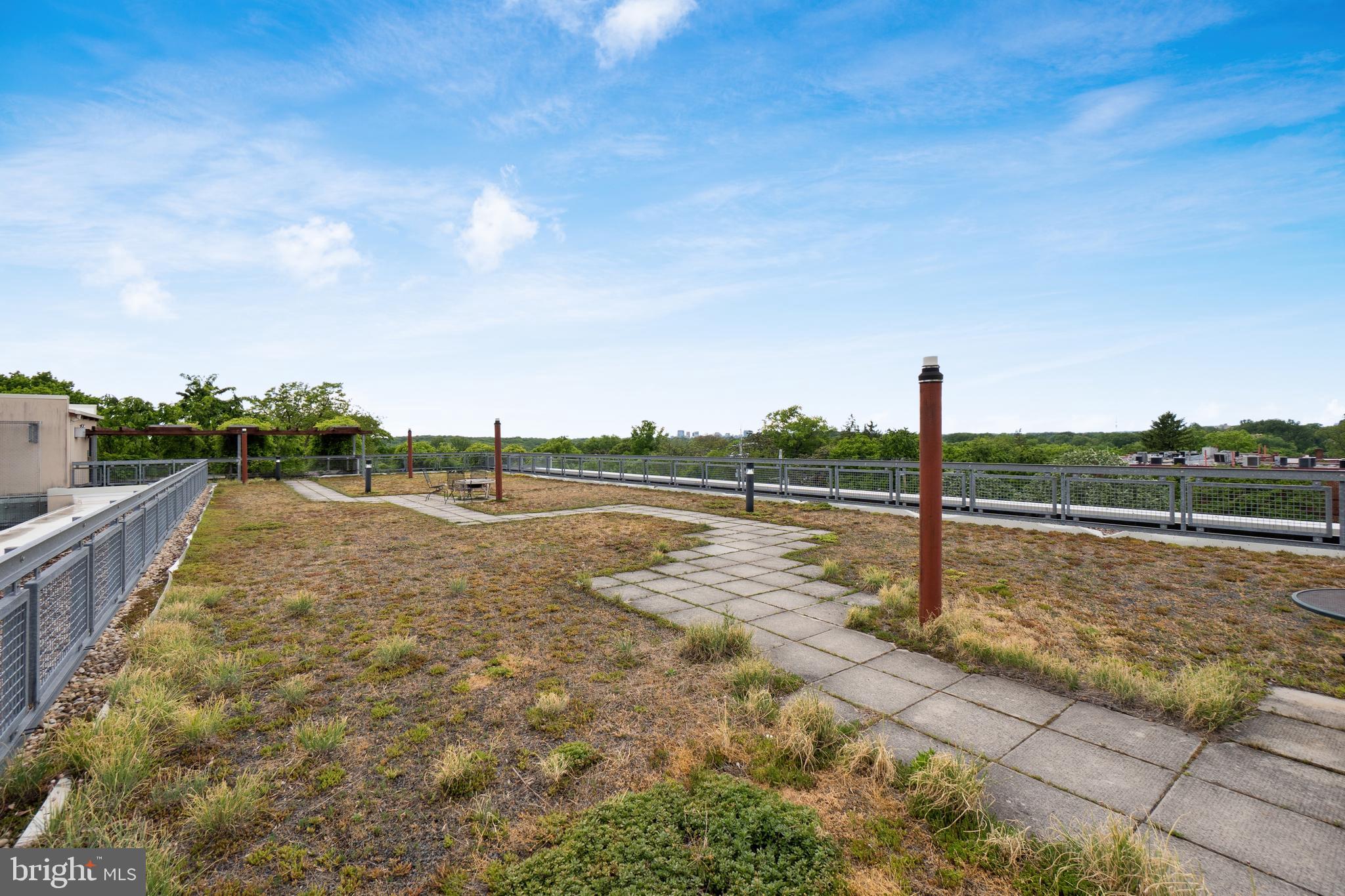 7981 Eastern Avenue Northwest, Unit 219 Silver Spring, MD 20910 - Photo 39 of 45 Common green roof for gorgeous sunset views