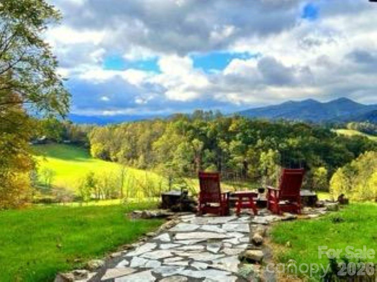 461 Ferguson Cove Loop Clyde, NC 28721 - Photo 45 of 46 a view of an chairs and table in backyard