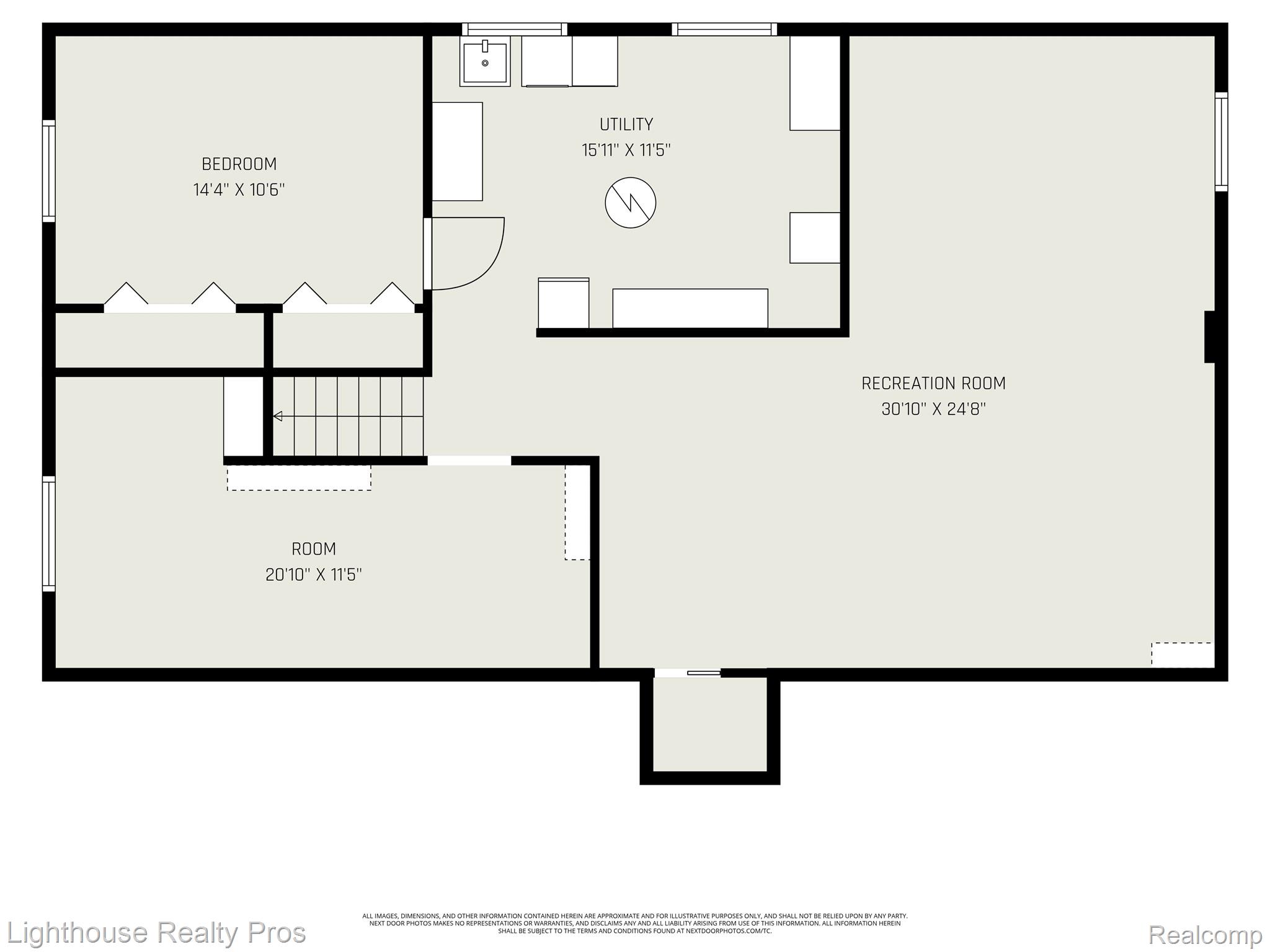 6405 King Road Spring Arbor, MI 49283 - Photo 38 of 38 King floor plan basement.jpg