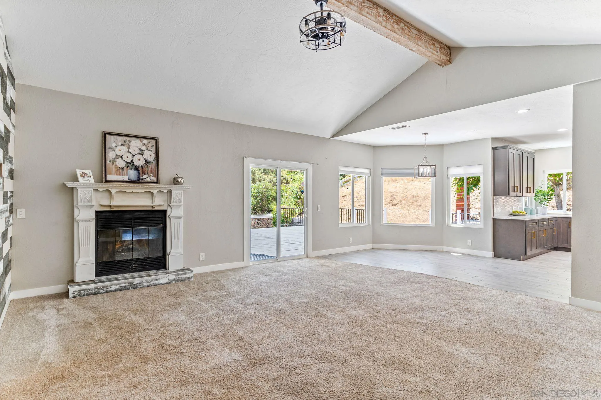 29575 Costalota Road Valley Center, CA 92082 - Photo 6 of 39 a view of a livingroom with a fireplace