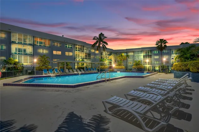 a car parked in front of a building