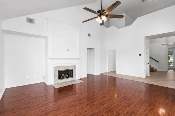 a view of an empty room with window