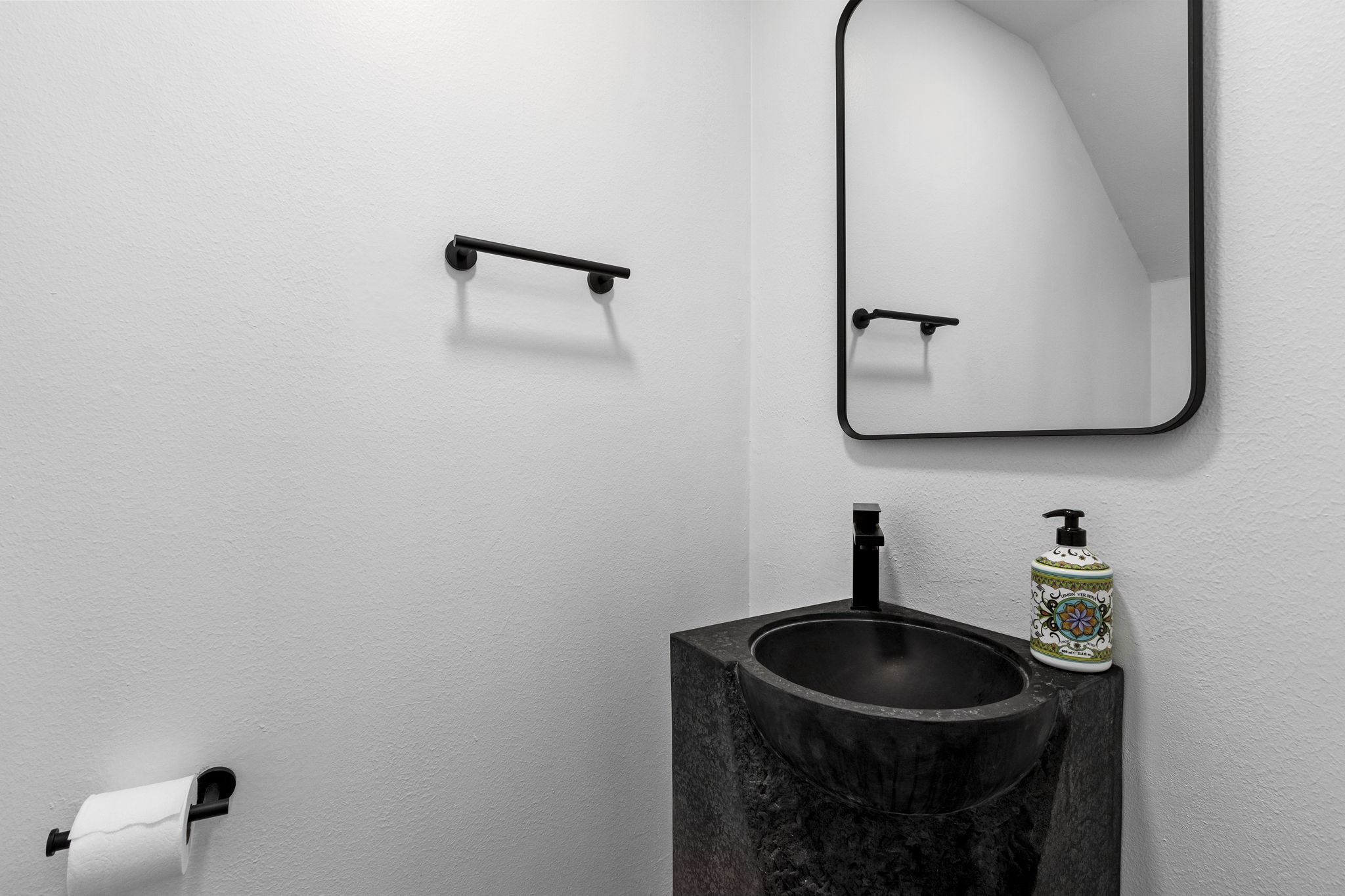 16202 Lasting Light Lane Houston, TX 77095 - Photo 22 of 36 a bathroom with a sink and mirror
