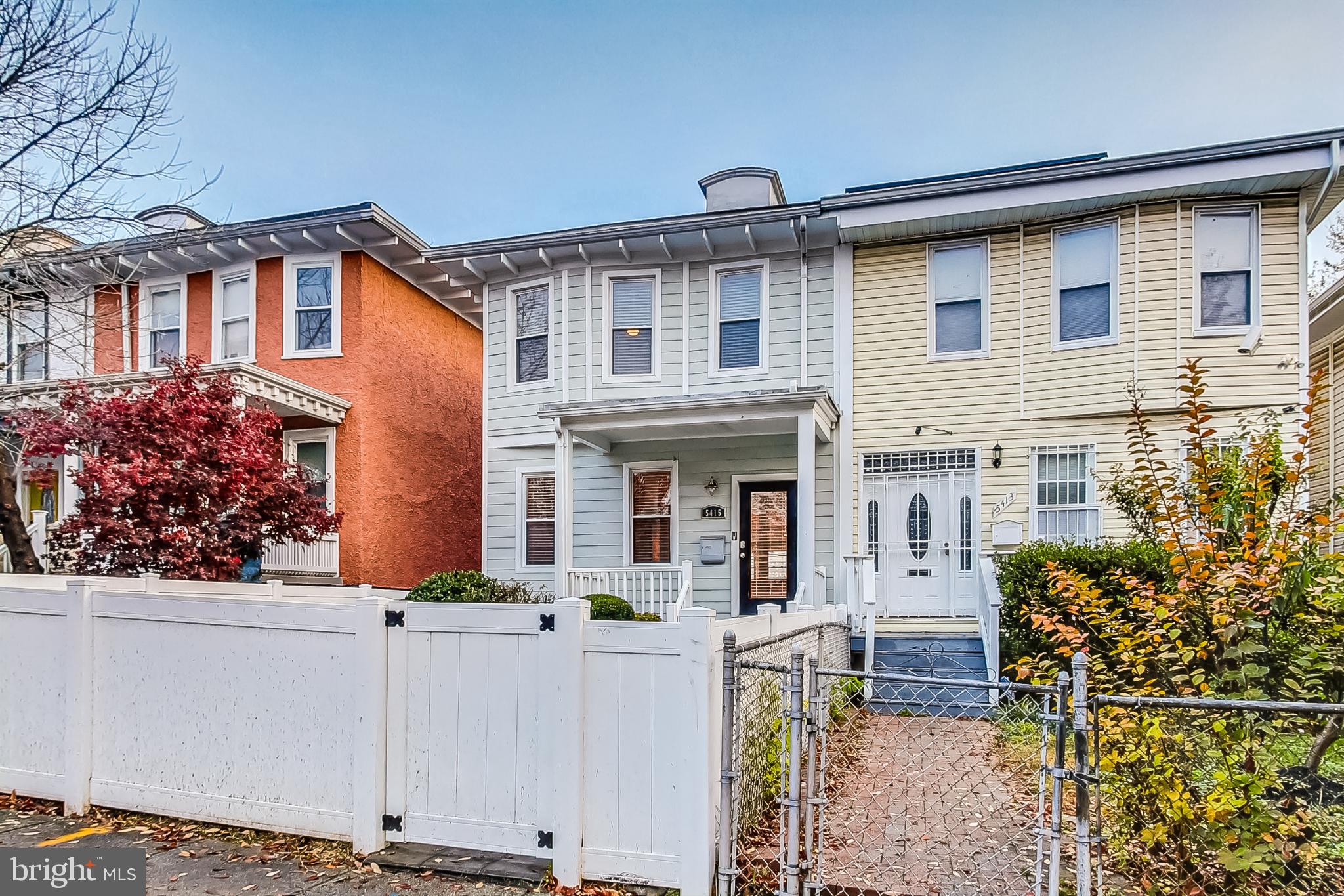 5415 Illinois Avenue Northwest Washington, DC 20011 - Photo 3 of 44 front view of a house with potted plants