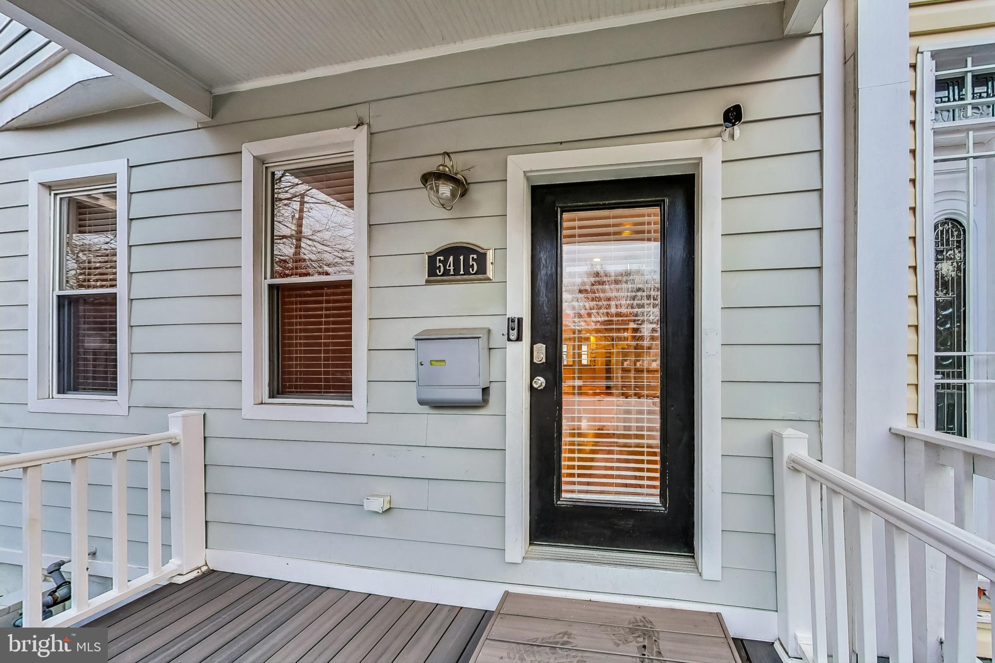 5415 Illinois Avenue Northwest Washington, DC 20011 - Photo 6 of 44 a view of front door of house