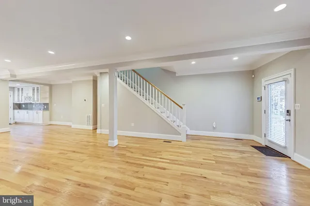 a view of empty room