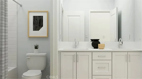 a bathroom with a sink and a toilet