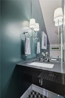 a living room with furniture and window