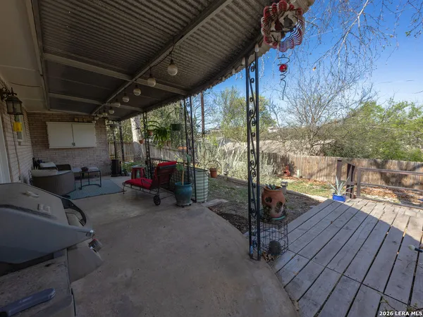 a view of outdoor seating