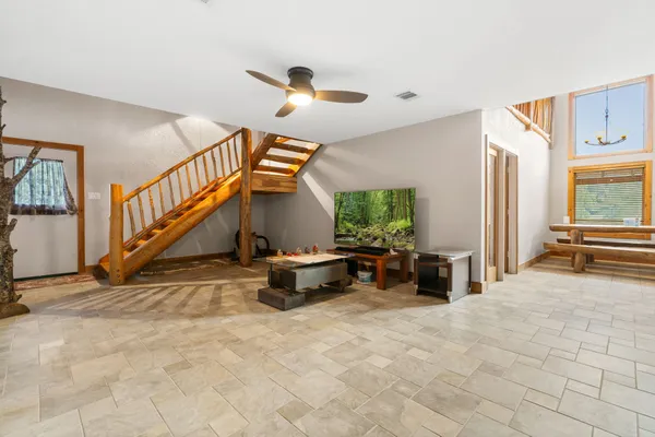 a view of entryway and hall
