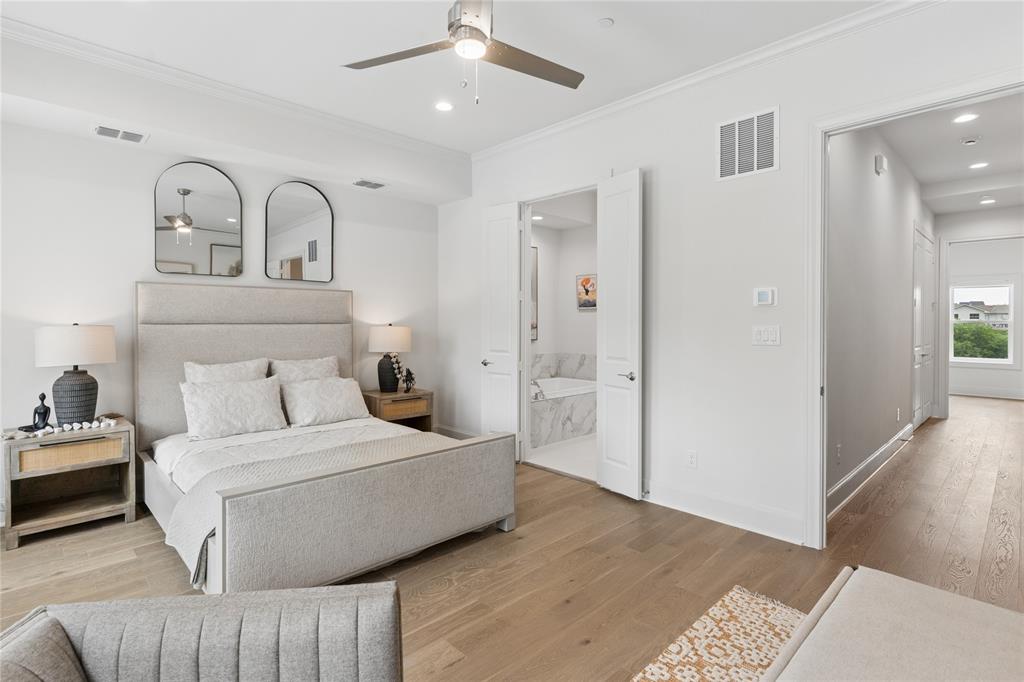 2401 Canton Street, Unit 1005 Dallas, TX 75201 - Photo 23 of 40 Image of model home with similar floorplan.