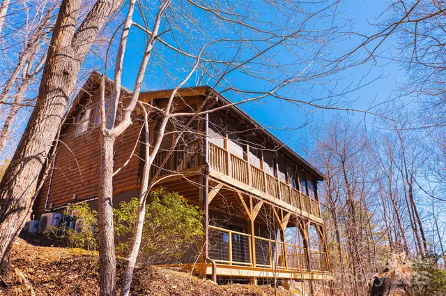a view of a building with a window