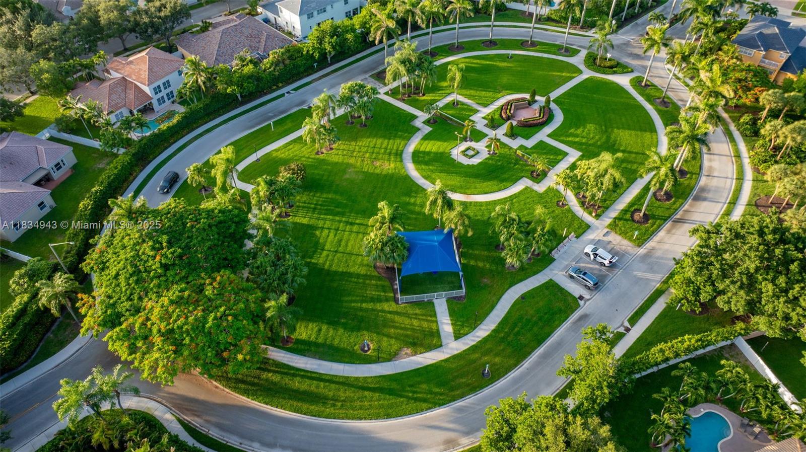 14501 Southwest 33rd Court Miramar, FL 33027 - Photo 80 of 91 an aerial view of a swimming pool
