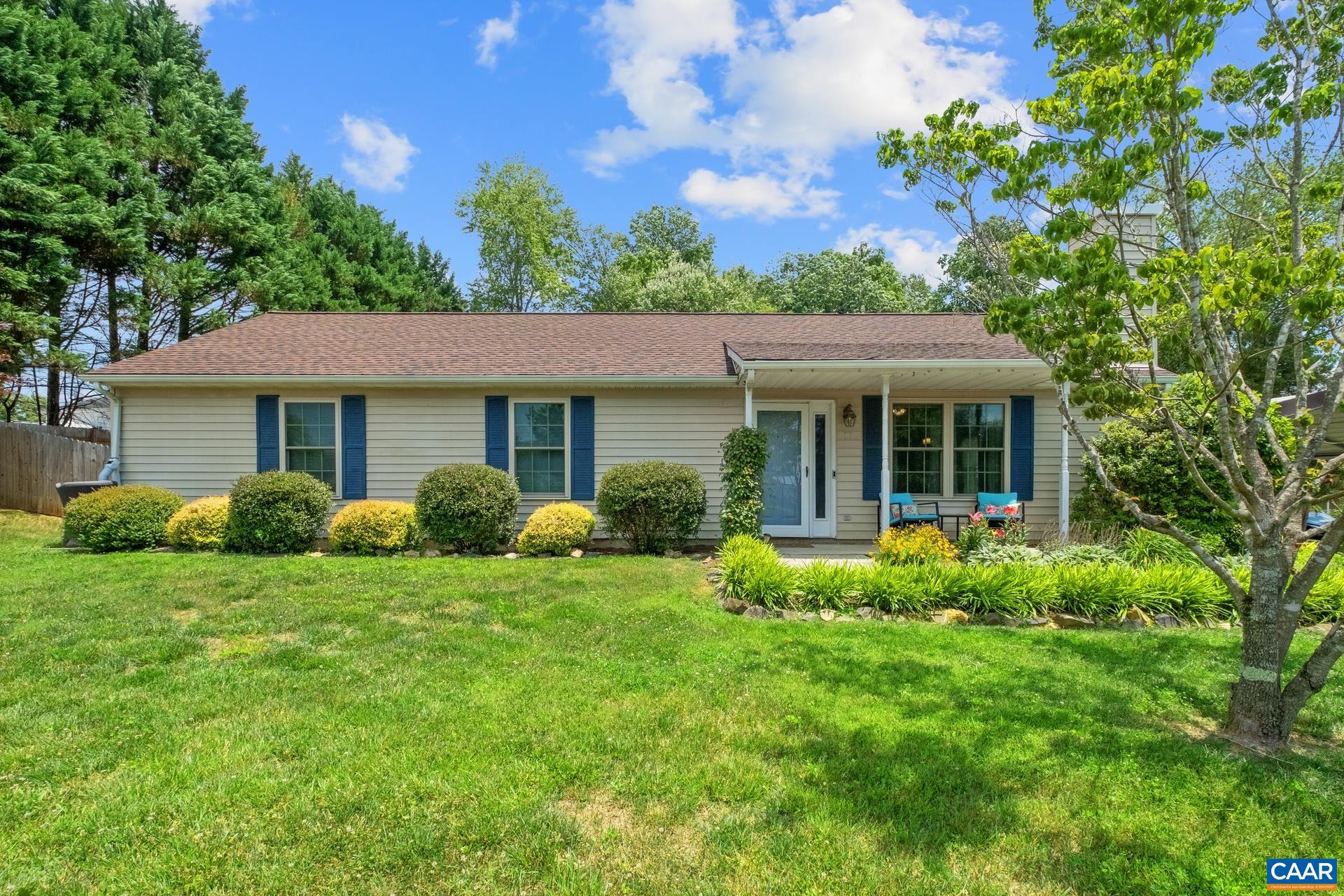 17 Jonquil Road Ruckersville, VA 22968 - Photo 2 of 33 a view of a house with backyard and garden