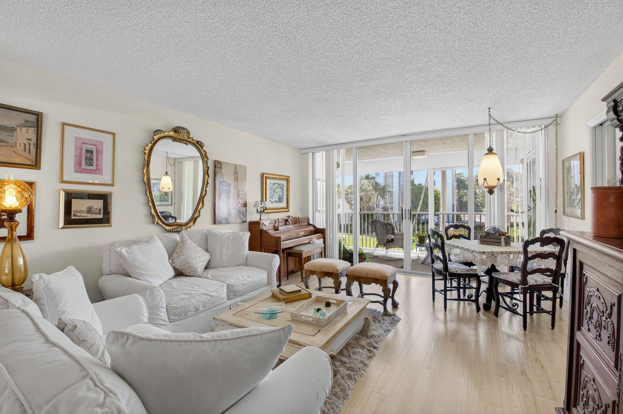 1 Harbourside Drive, Unit 4205 Delray Beach, FL 33483 - Photo 11 of 97 a living room with furniture and a large window