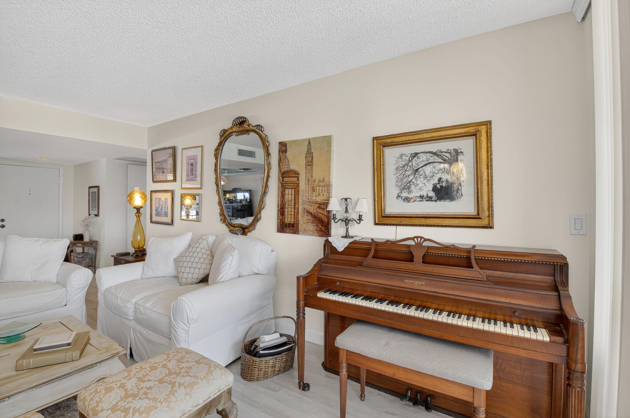 1 Harbourside Drive, Unit 4205 Delray Beach, FL 33483 - Photo 13 of 97 a living room with furniture a rug and a window