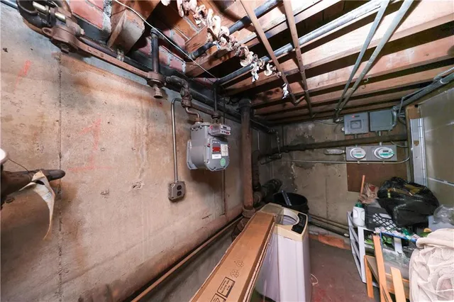 a view of front door of house