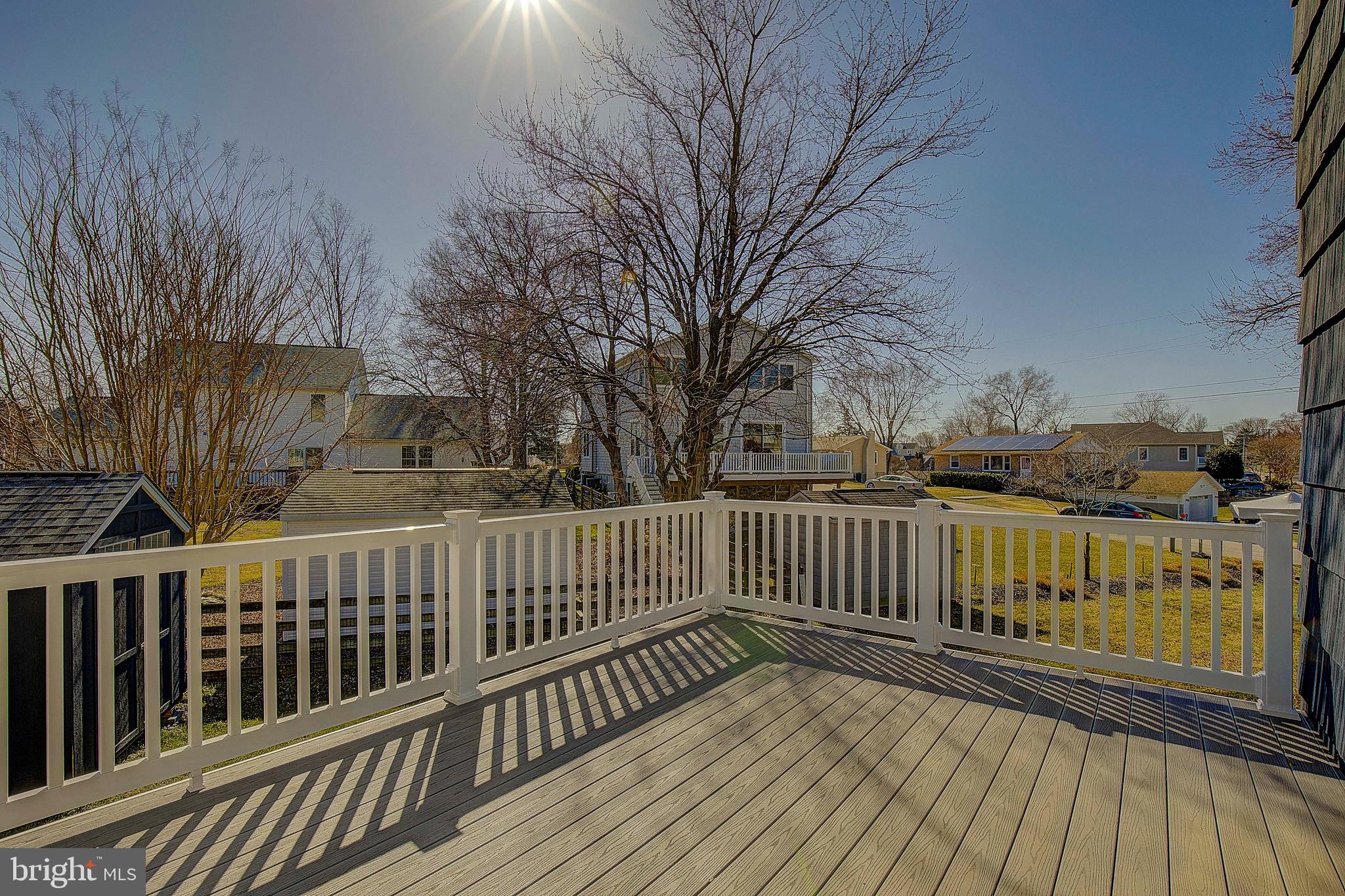 1243 Turkey Point Road Edgewater, MD 21037 - Photo 5 of 44 Brand new deck