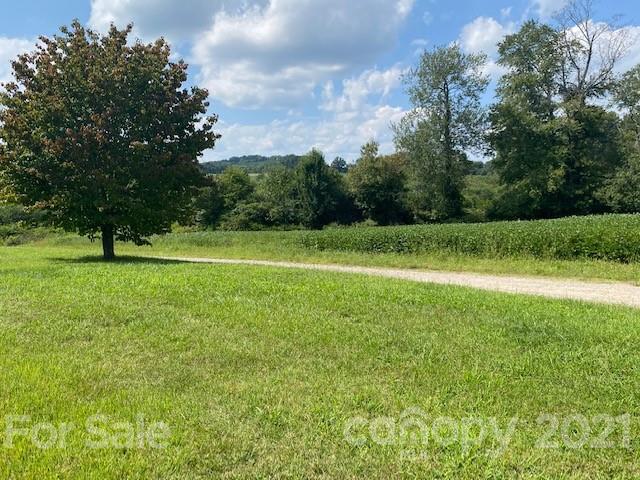 115 Amble Road Olin, NC 28660 - Photo 35 of 47 a view of outdoor space with a garden and trees