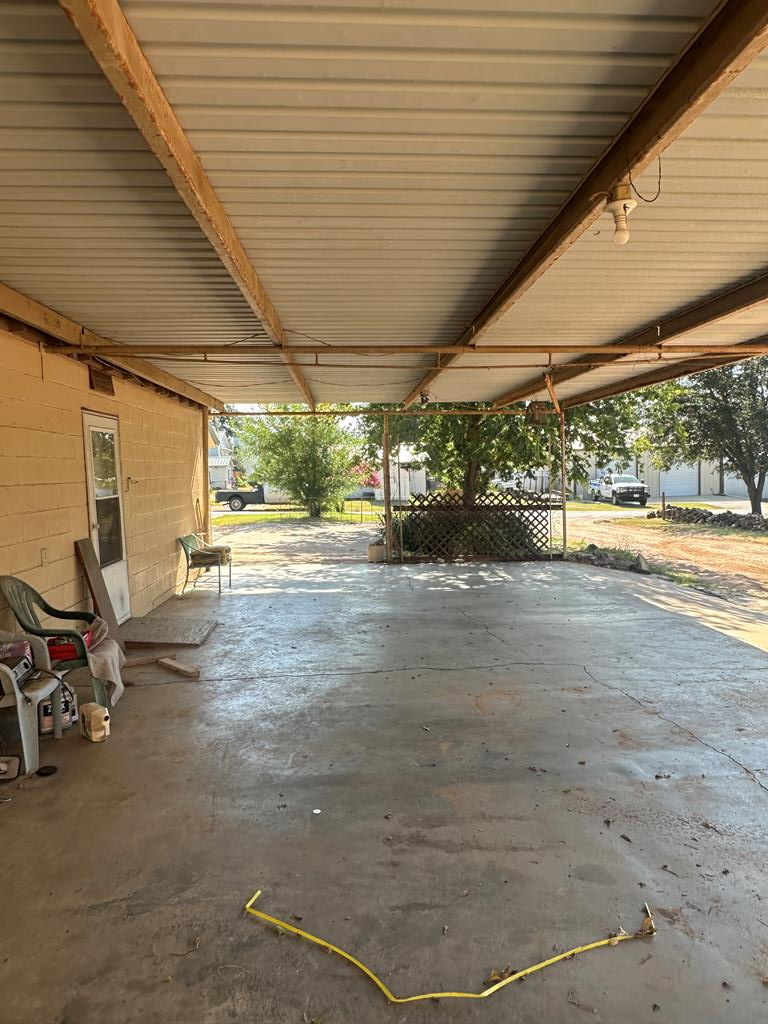 104 South Ave B Mason, TX 76856 - Photo 23 of 26 a view of a backyard of the house