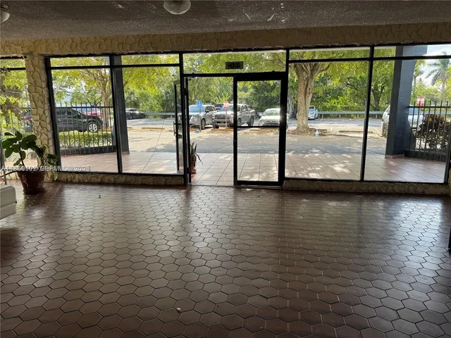 a view of a room with window