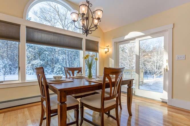 6 Woodland Road Pownal, ME 04069 - Photo 5 of 28 Sunny Breakfast/Dining Area with...