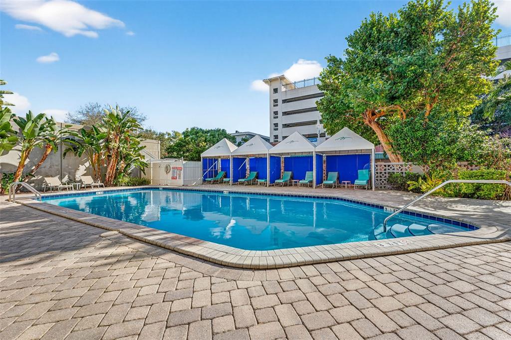 470 3rd Street South, Unit 318 St. Petersburg, FL 33701 - Photo 38 of 45 swimming pool view with a seating space