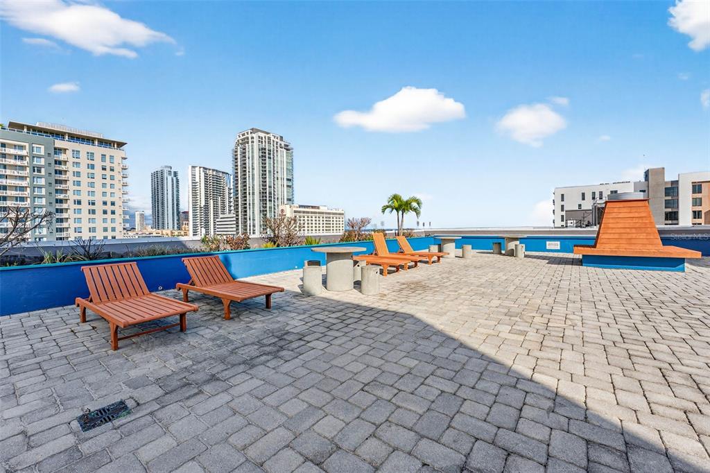 470 3rd Street South, Unit 318 St. Petersburg, FL 33701 - Photo 41 of 45 a outdoor space with lots of tables and chairs