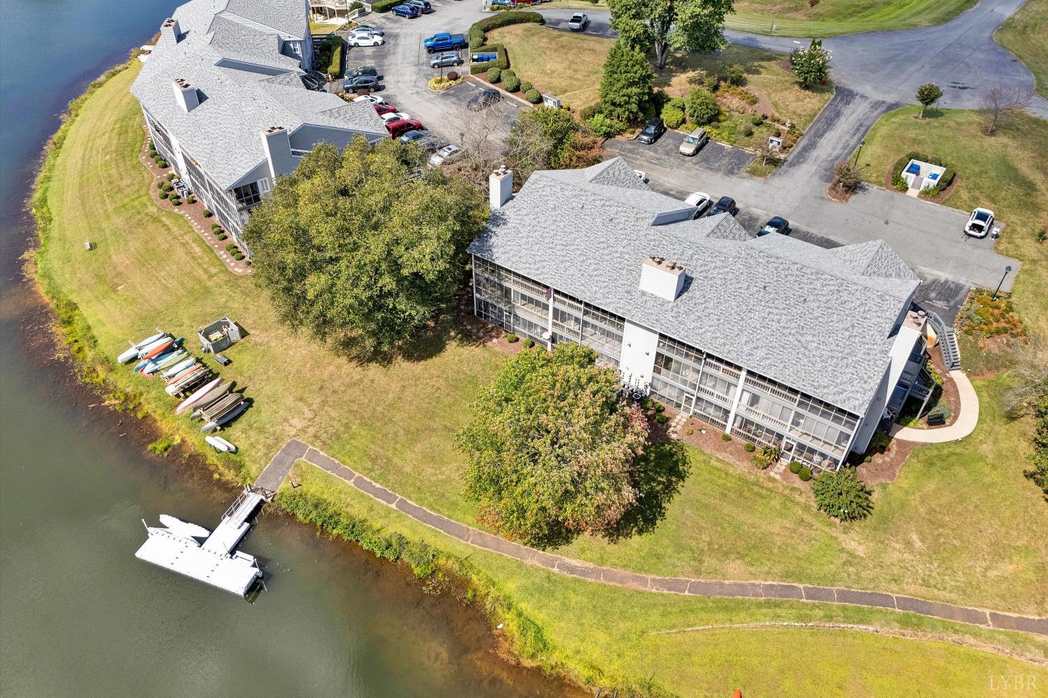 3114 Spinnaker Point Forest, VA 24551 - Photo 38 of 47 an aerial view of a house with a swimming pool