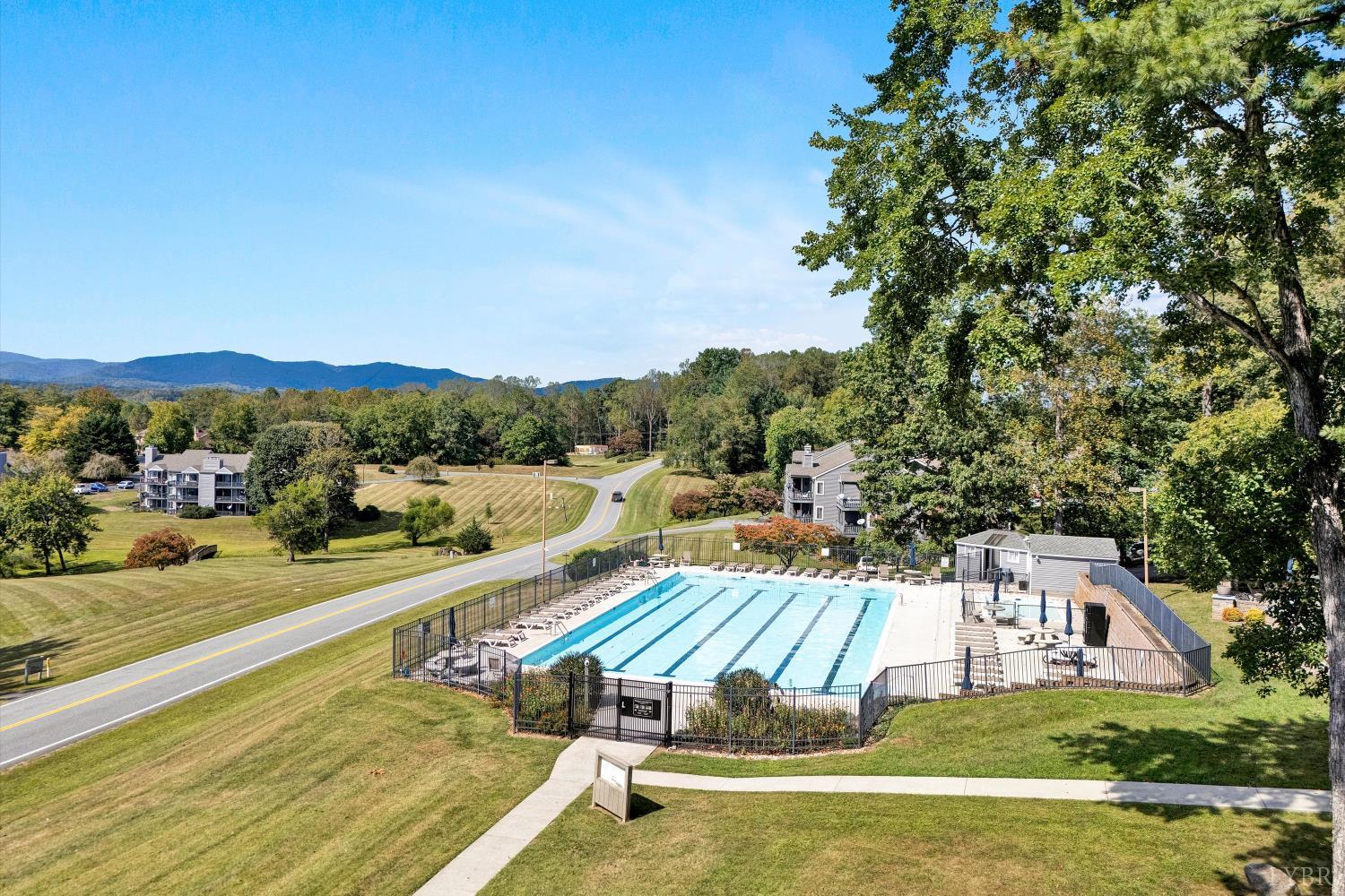 3114 Spinnaker Point Forest, VA 24551 - Photo 45 of 47 a view of a balcony with mountain view and wooden floor