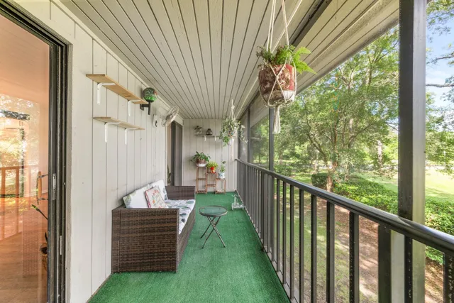 a view of a backyard of the house