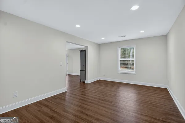 front view of a house with a street