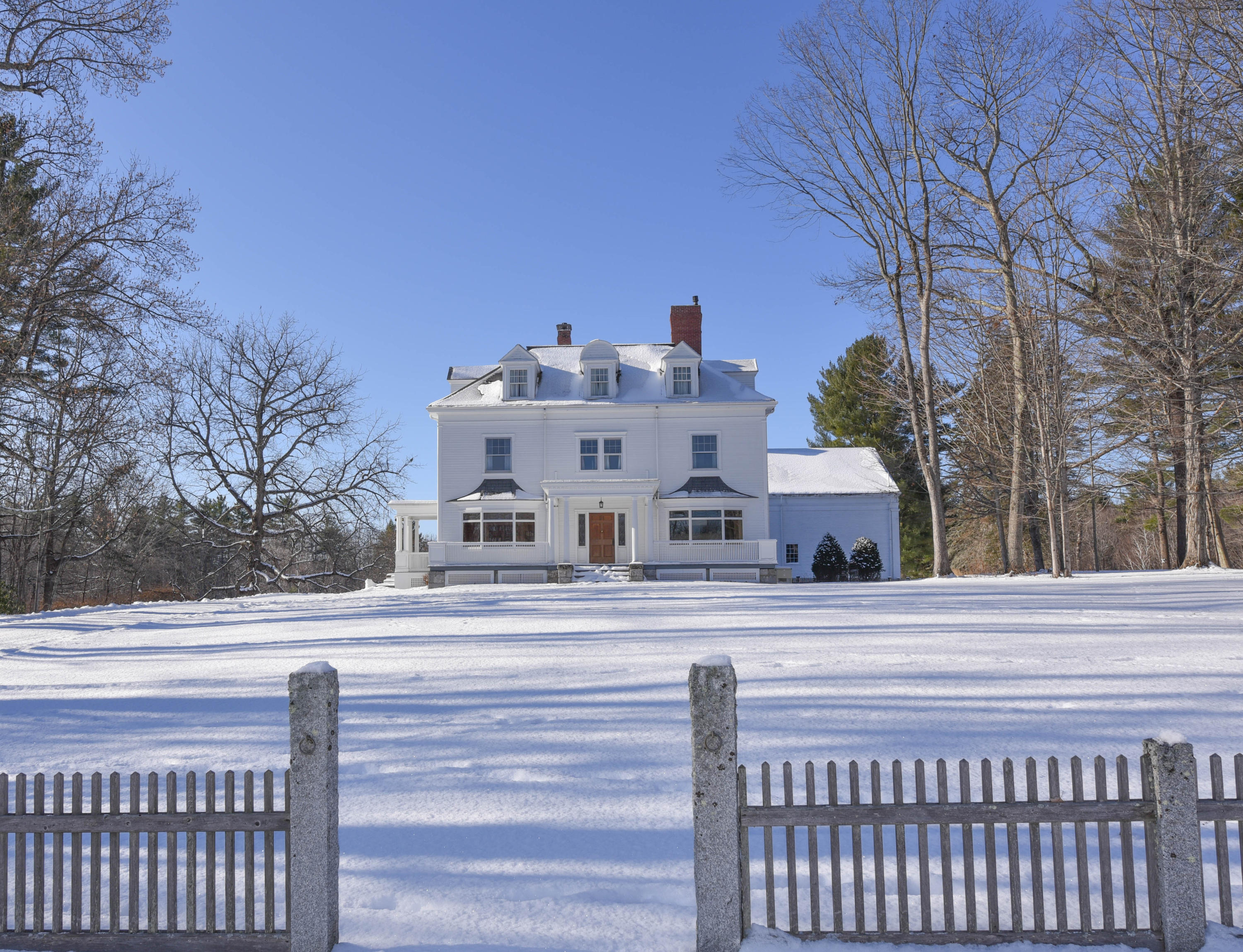 337 Intervale Road New Gloucester, ME 04260 - Photo 2 of 86 Exterior of Intervale Winter (1 of 1)