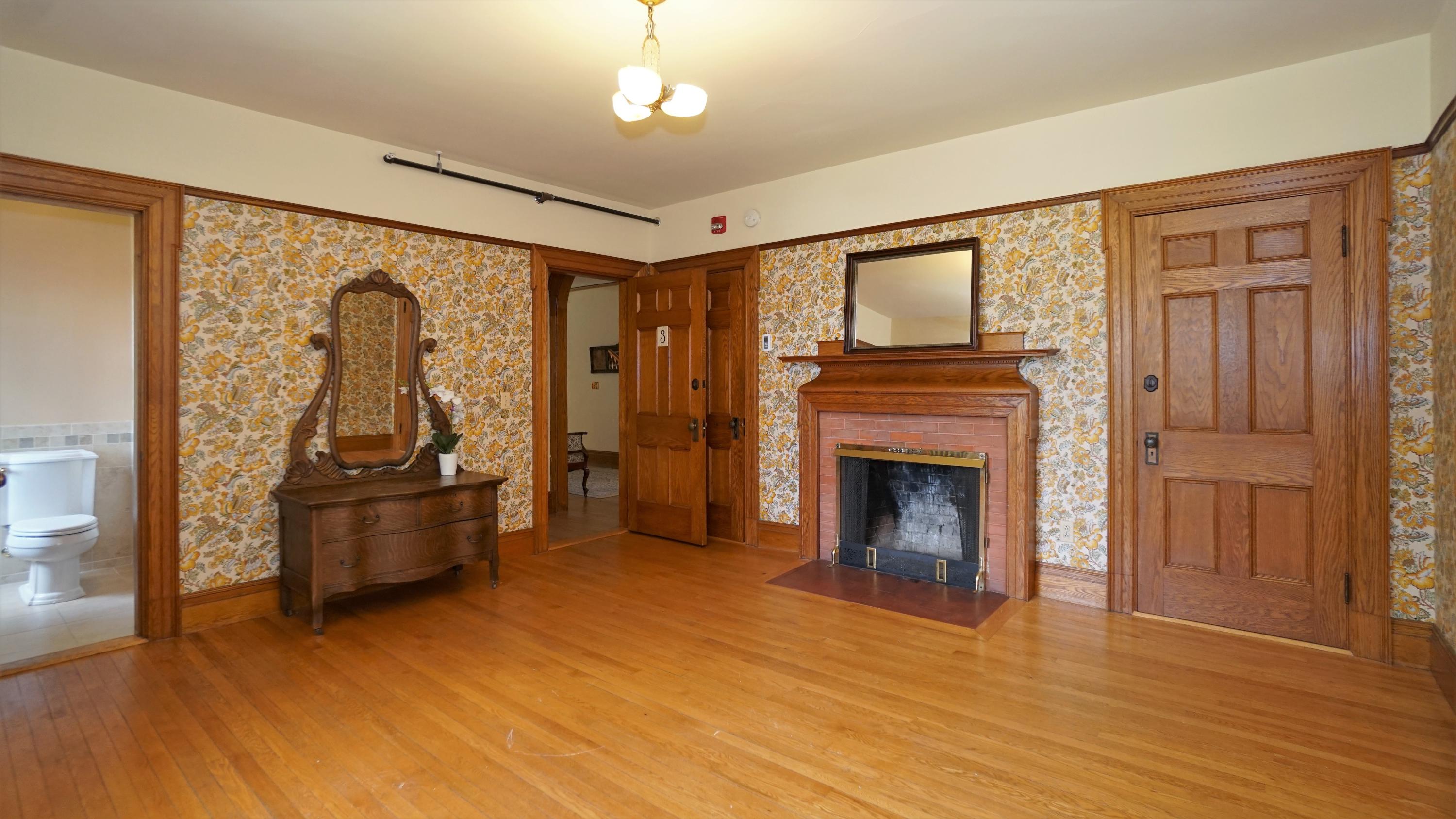 337 Intervale Road New Gloucester, ME 04260 - Photo 39 of 86 Guest Room 3 with fireplace and bath
