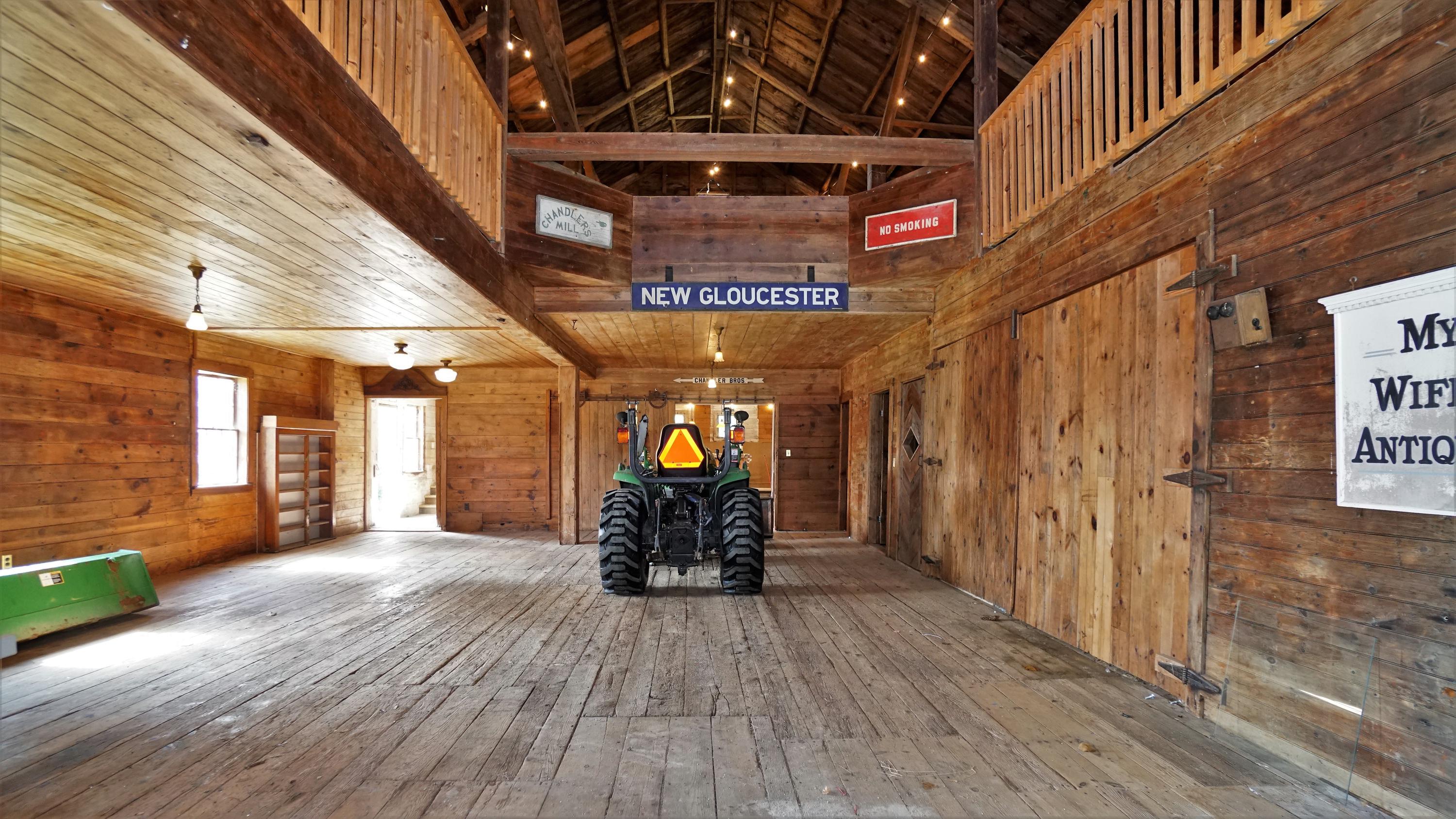 337 Intervale Road New Gloucester, ME 04260 - Photo 59 of 86 First floor of the barn the one