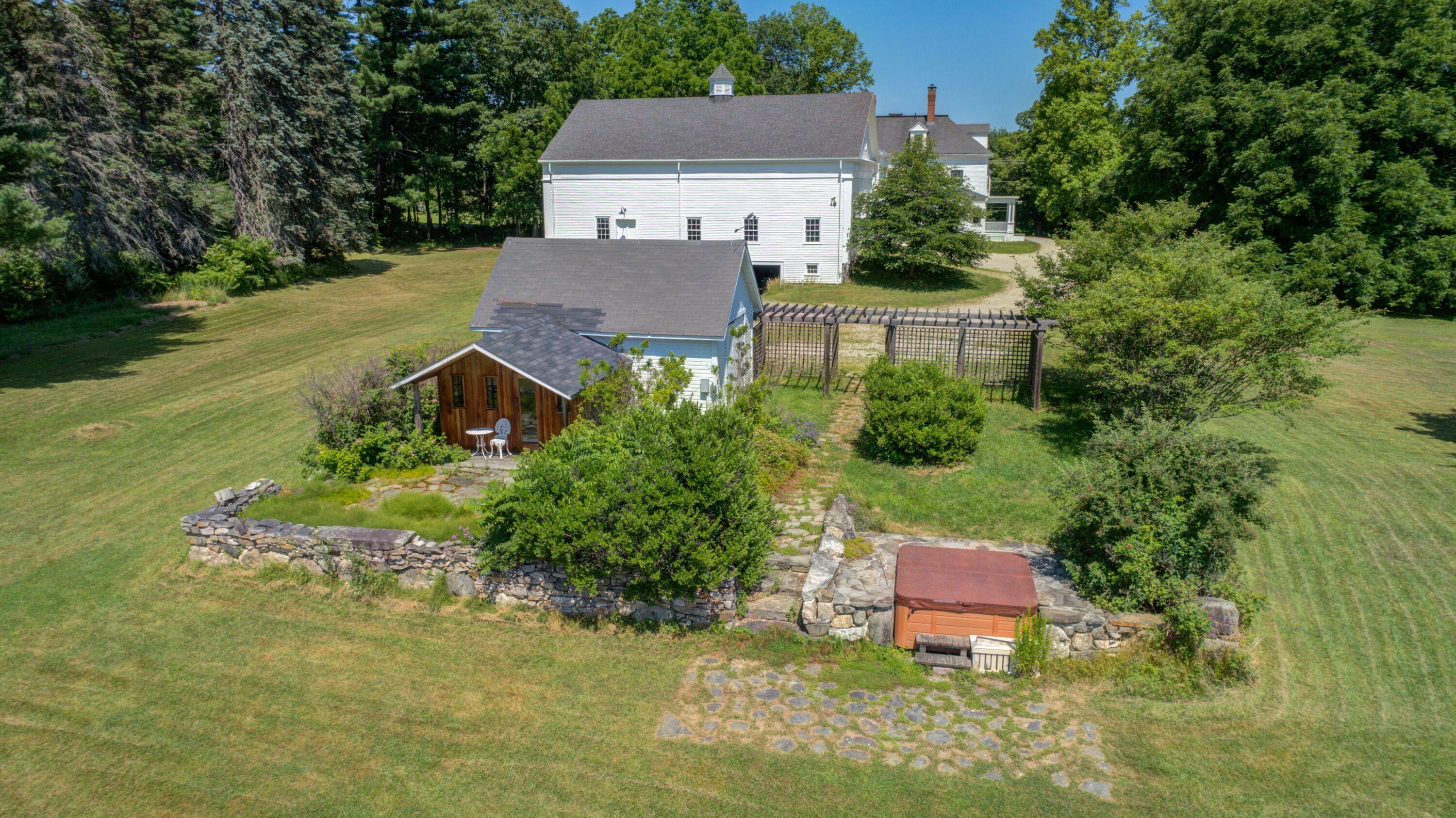 337 Intervale Road New Gloucester, ME 04260 - Photo 69 of 86 Back of Barn with Sauna