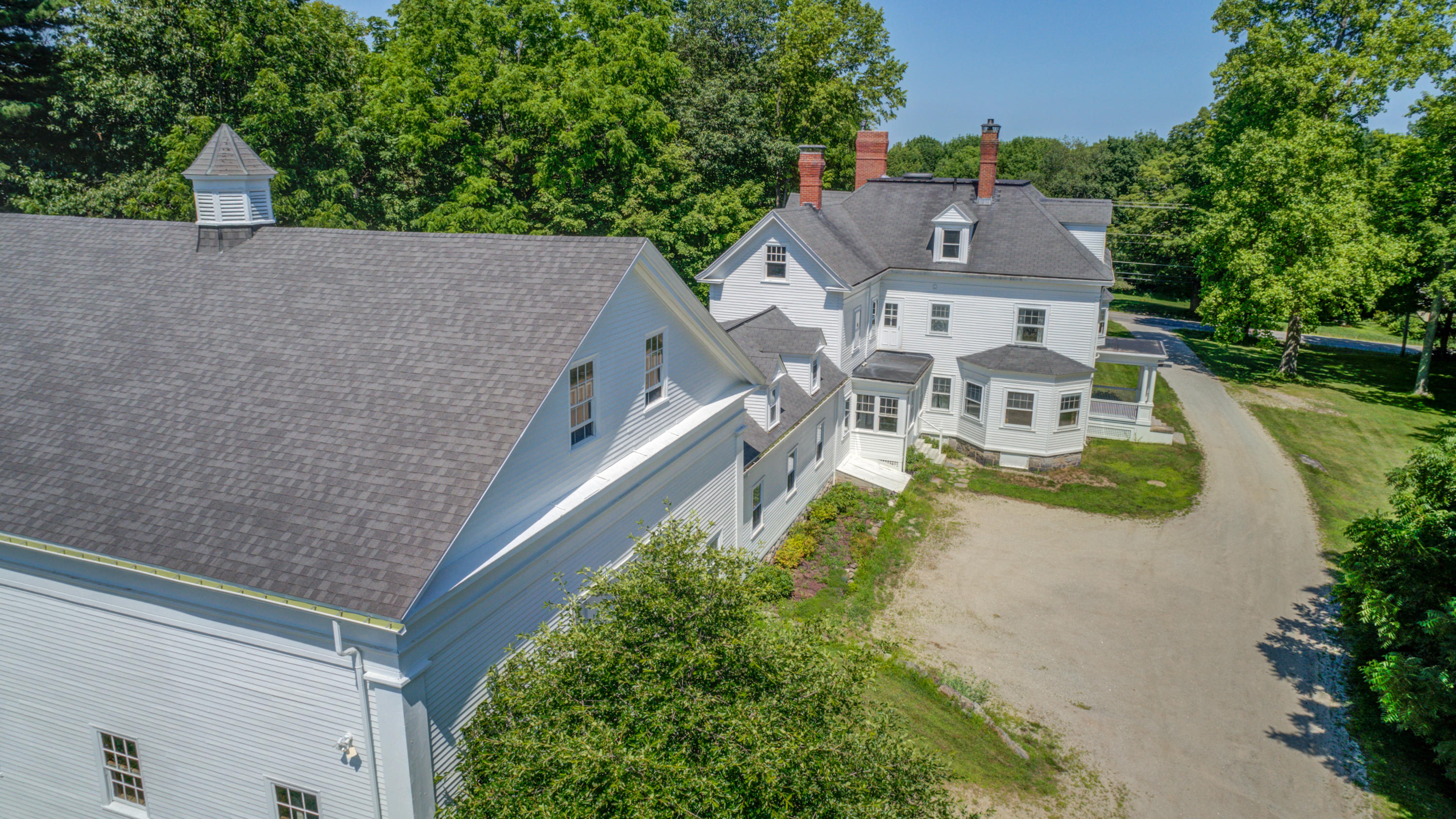 337 Intervale Road New Gloucester, ME 04260 - Photo 74 of 86 Aerial of Side