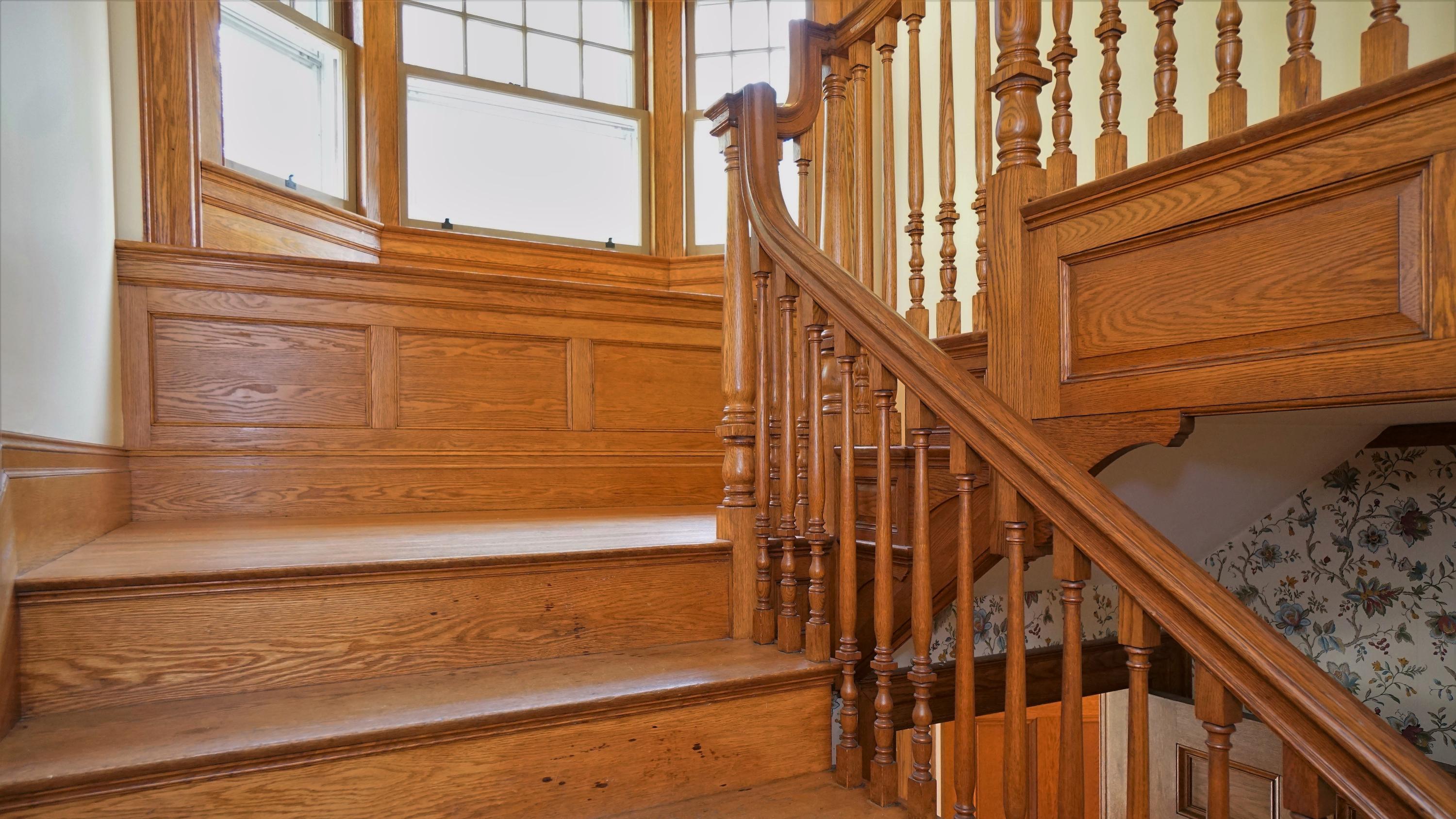 337 Intervale Road New Gloucester, ME 04260 - Photo 9 of 86 Stairway detail