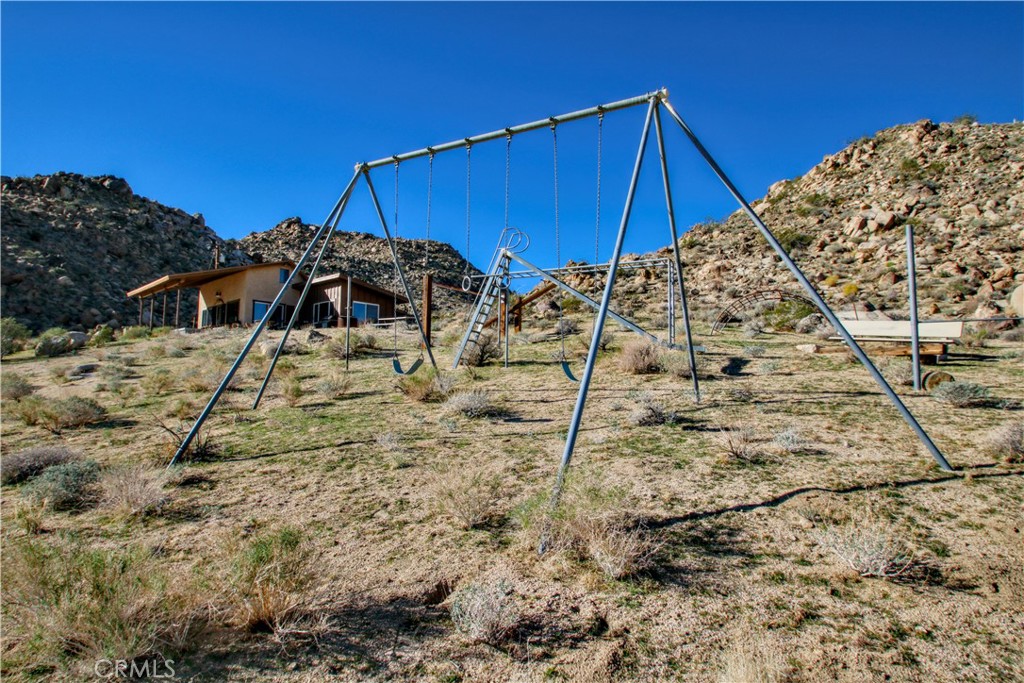 4650 Sizer Canyon Road Johnson Valley, CA 92285 - Photo 33 of 36 a view of a terrace