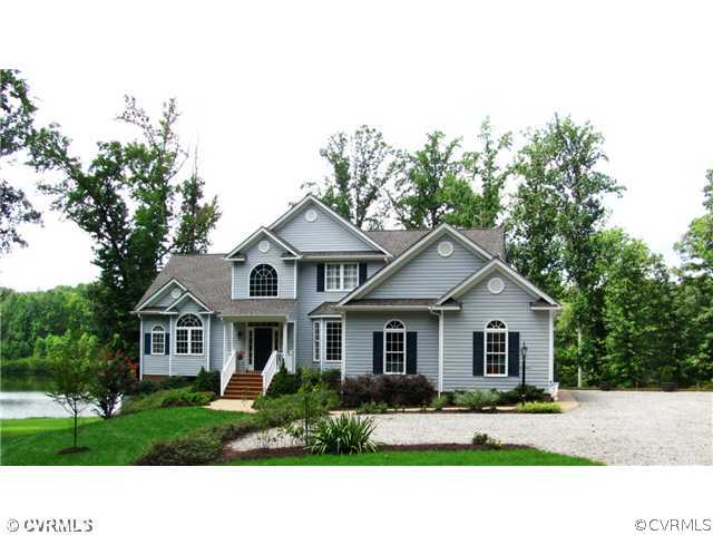 1384 Palmore Road Powhatan, VA 23139 - Photo 1 of 24 Exterior Front - Tucked back of the road on 4.5 Ac