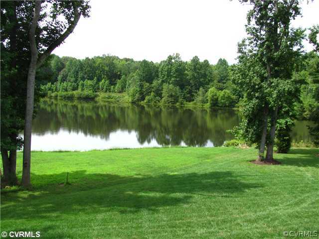 1384 Palmore Road Powhatan, VA 23139 - Photo 2 of 24 View - Spectacular Lake Views and a lush green law